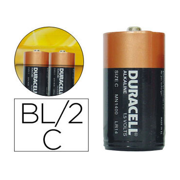 BL2 pilas alcalinas Duracell Plus Power C BL2 pilas alcalinas Duracell Plus Power C
