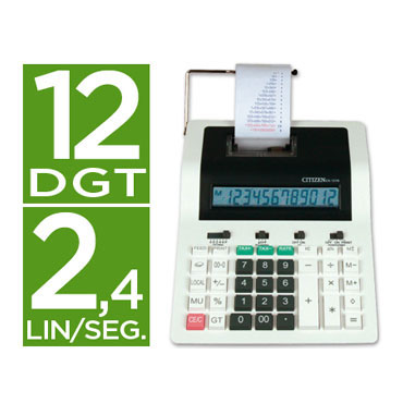 Calculadora impresora CX-121N Citizen 29269 Calculadora impresora CX-121N Citizen 29269