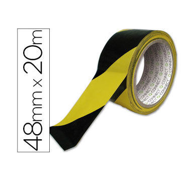 Cinta adhesiva seguridad 20 m. x 48 mm. Q-Connect 37696 Cinta adhesiva seguridad 20 m. x 48 mm. Q-Connect 37696