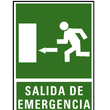 Placa PVC SALIDA (izquierda) 210x297 mm. Archivo 2000 6170-03 Placa PVC SALIDA (izquierda) 210x297 mm. Archivo 2000 6170-03