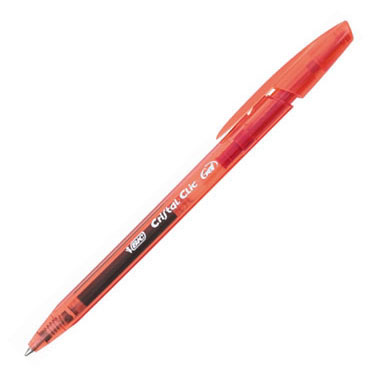 Bolígrafo Cristal Clic rojo Bic 850734