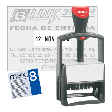 Fechador Classic 2860 personalizable Microban Colop 2860 Fechador Classic 2860 personalizable Microban Colop 2860