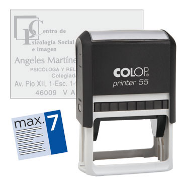 Printer 55 8 líneas personalizables 60x40 mm. Colop PR.55 Printer 55 8 líneas personalizables 60x40 mm. Colop PR.55