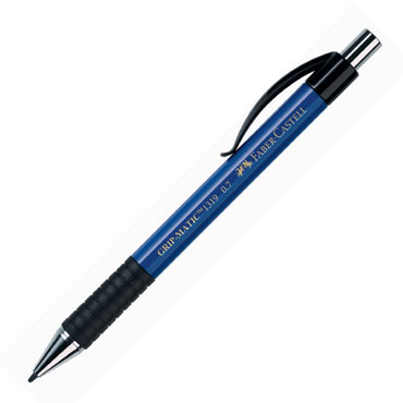 Portaminas Grip Matic 0,7 mm. azul Faber Castell 1319-51