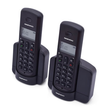 Teléfono DTD-1350 Dúo negro Daewo DW0087 Teléfono DTD-1350 Dúo negro Daewo DW0087