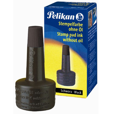 Tinta tampón sellar negro 28 ml. Pelikan 351197