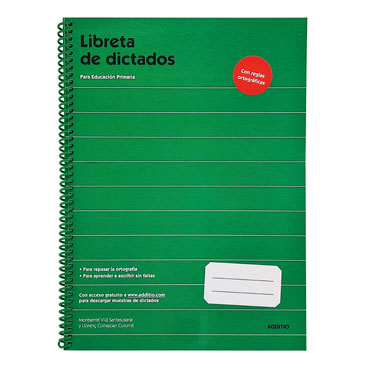 Libreta Dictados Primaria Additio D102