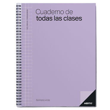 Agenda de Todas las clases Additio P222