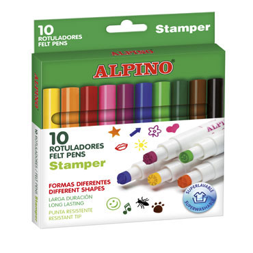 10 rotuladores Stamper Alpino AR000059 10 rotuladores Stamper Alpino AR000059