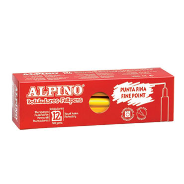 12 lápices color carne Alpino