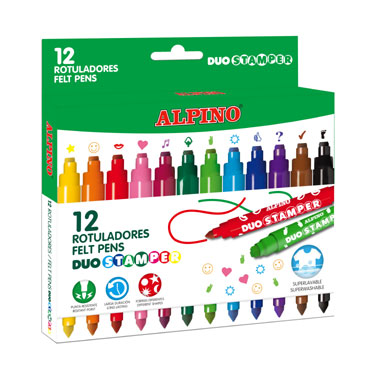 10 rotuladores Stamper Alpino AR000059