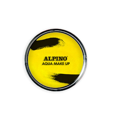 Polvera Aqua Make Up amarillo Alpino DL000671
