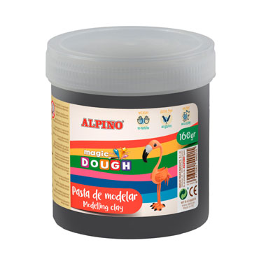 Magic Dough 160 g. negra Alpino DP000150