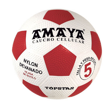 Balón fútbol Top Star caucho Amaya 700125