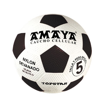 Balón fútbol Top Star caucho Amaya 700125