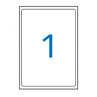 Etiqueta calidad foto 199,6x289,1 mm. 10HJ Din A-4 (10U) Apli 02926