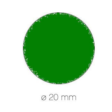 Gomet verde ø 20 mm. Apli 04862