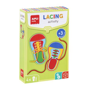 Juego ata zapatos Apli 17533