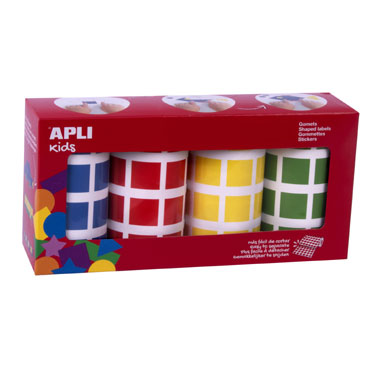 4 rollos gomet cuadrado Apli 18326 4 rollos gomet cuadrado Apli 18326