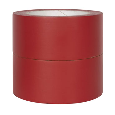 Cinta señalización adhesiva roja 33 m. x 40 mm. Apli 18609