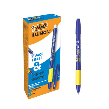 Bolígrafo Gellocity Illusion azul Bic 516518 Bolígrafo Gellocity Illusion azul Bic 516518
