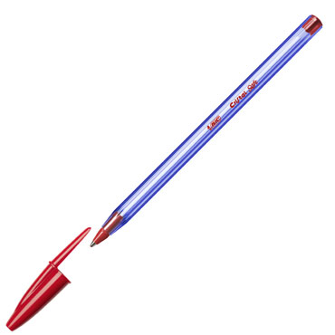 Bolígrafo Cristal Soft rojo Bic 918520