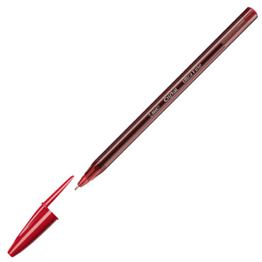 Bolígrafo Cristal Exact rojo Bic 992604