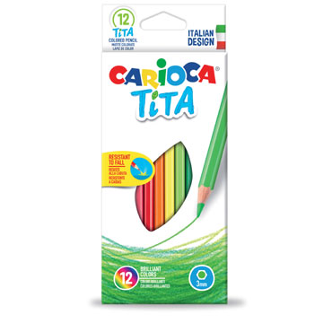 12 lápices de color Tita Carioca 42793 12 lápices de color Tita Carioca 42793