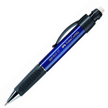 Portaminas Grip Plus 0,7 mm. azul Faber Castell 1307-32