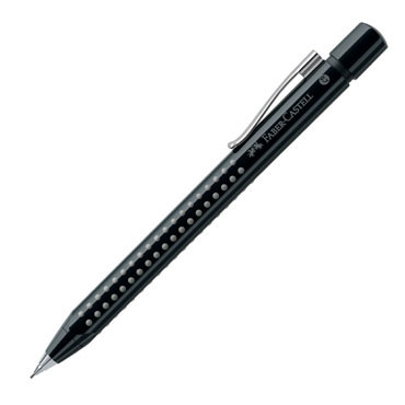 Portaminas Grip 2011 0,7 mm. negro Faber Castell