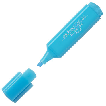 Marcador flúor Textliner azul pálido Faber Castell 1546-57