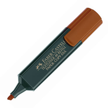 Marcador flúor Textliner naranja Faber Castell 1548-15