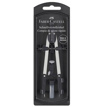 Compás ajuste rápido Faber Castell 174035