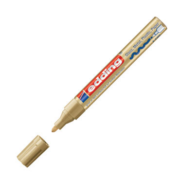 Marcador edding 750 oro 750-053