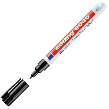 Marcador textil negro edding 840