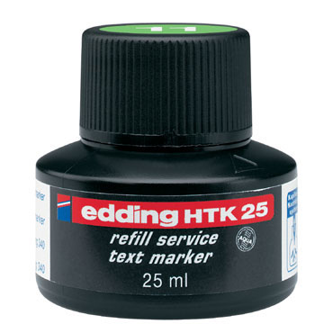 Frasco tinta HTK25 verde edding HTK25-011