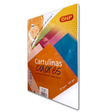 PQ50 cartulina blanca A4 180 g/m²  DHP 40801