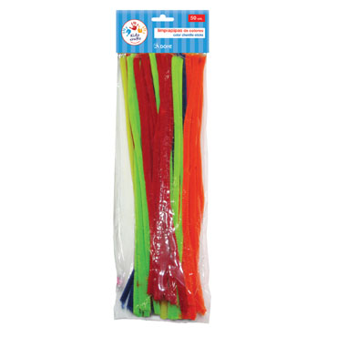 50 limpiapipas 6x300 mm. de colores Dohe 18105 50 limpiapipas 6x300 mm. de colores Dohe 18105
