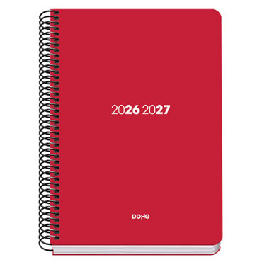 Agenda escolar Element burdeos A5 D/P Dohe 52239