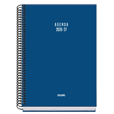 Agenda escolar Basic Colour Vibes azul A5 D/P Dohe 52316