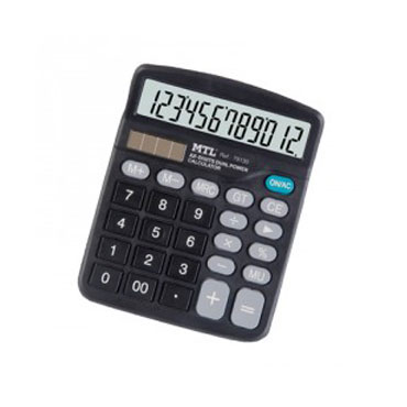Calculadora 12 dígitos MTL 79130 Calculadora 12 dígitos MTL 79130