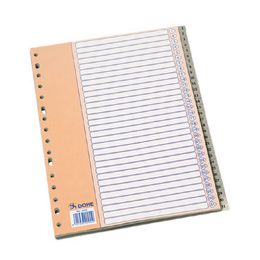 Indice 1-31 Din A-4 gris Dohe 90460 Indice 1-31 Din A-4 gris Dohe 90460