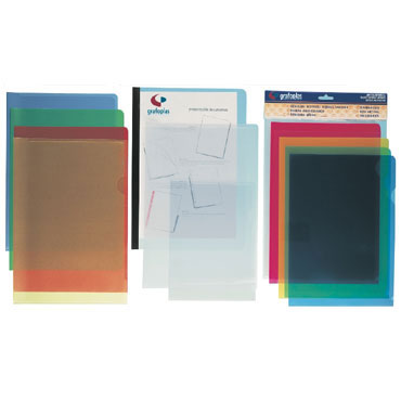 Dossier uñero PP Folio azul Grafoplás 05250030