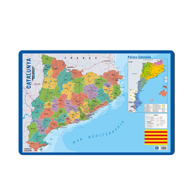 Lámina escolar Mapa de Cataluña 10801183 Lámina escolar Mapa de Cataluña 10801183