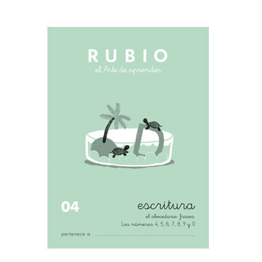 Cuaderno Rubio A5 Escritura Nº  04