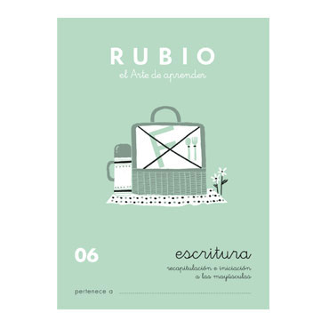 Cuaderno Rubio A5 Escritura Nº  06