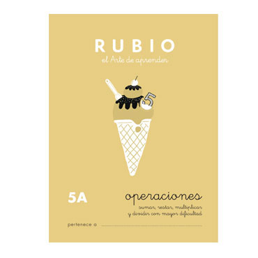 Cuaderno Rubio A5 Operaciones y Problemas Nº 5A