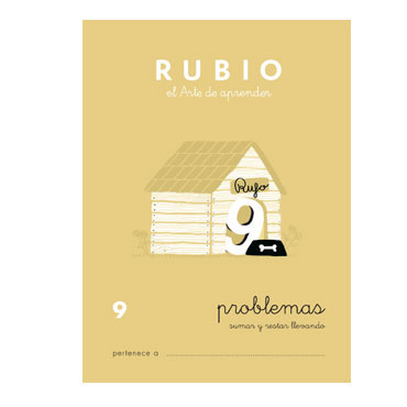 Cuaderno Rubio A5 Operaciones y Problemas Nº 9