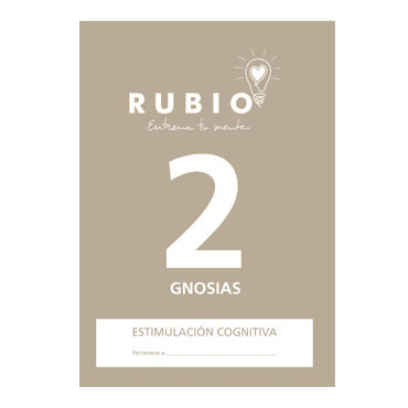 Cuaderno Rubio A4 Estimulación Cognitiva Gnosias Nº 2 12602111 Cuaderno Rubio A4 Estimulación Cognitiva Gnosias Nº 2 12602111