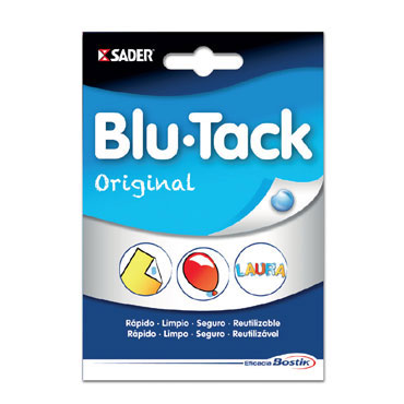 Masilla Blu-Tack azul